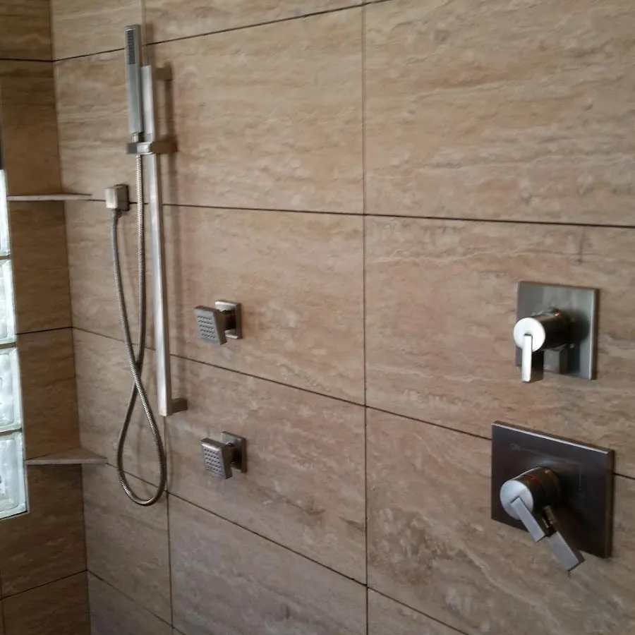Shower fixture installation for Water Heater Installation in Walworth